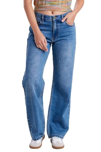 UNIONBAY Women's Wide Leg Higrise Jean