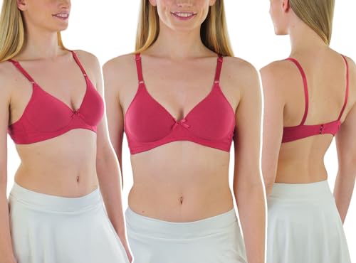 Image of ToBeInStyle Women's Pack of 6 Classic Style Underwire Supportive Padded Bras