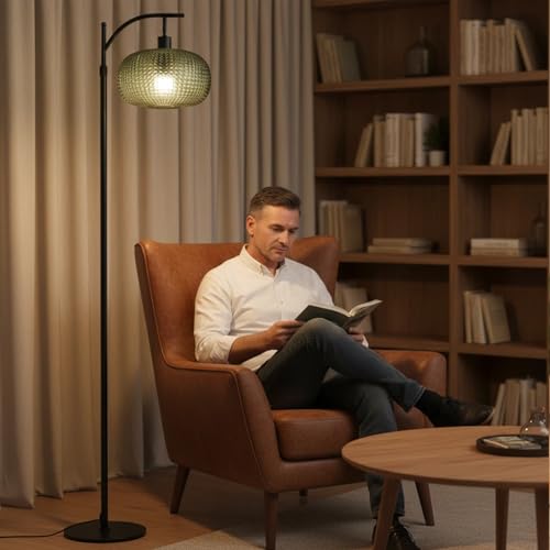 Image of Floor Lamp for Living Room,Bedroom,Modern Standing Lamp with Remote Control