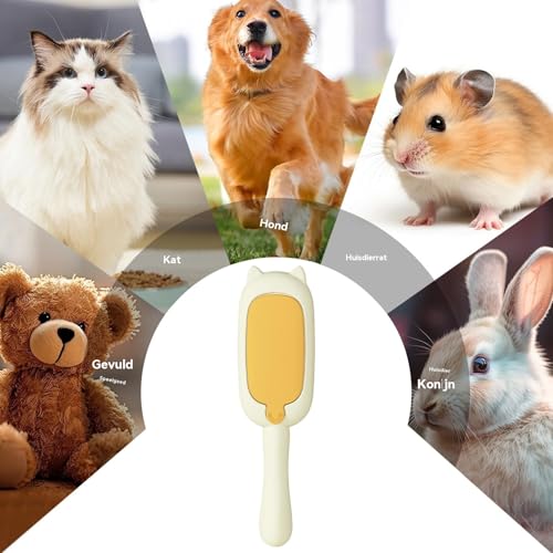 Artículos de limpieza del hogar cepillo removedor de pelo para mascotas textil 4