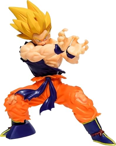 Image of Goku Anime Action Figures - Limited Edition Goku Dragon Ball Z Anime Action Figure for Home Decor, Desk, Car Dashboard - Merchandise Collectible Collectibles - Goku III