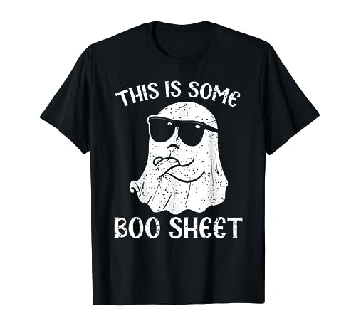 This is Some Boo Sheet Funny Ghost Halloween Costume Camiseta