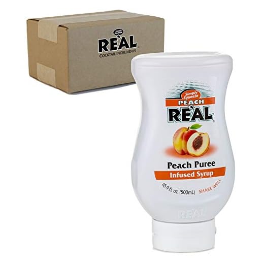 Peach Real 16.9 fl oz Infused Syrup