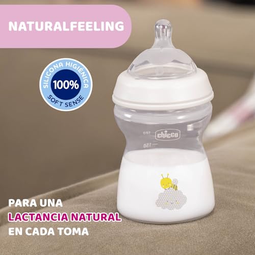 Chicco Natural Feeling Neutral biberon 2 + 1 pcs - vue 5