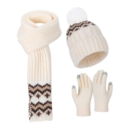 Moufles d'hiver et bonnet femme chauds, le cadeau idéal de festival