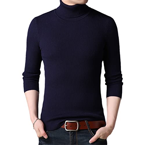Pull en tricot respirant homme fini la transpiration avec ce col roulé XXXL