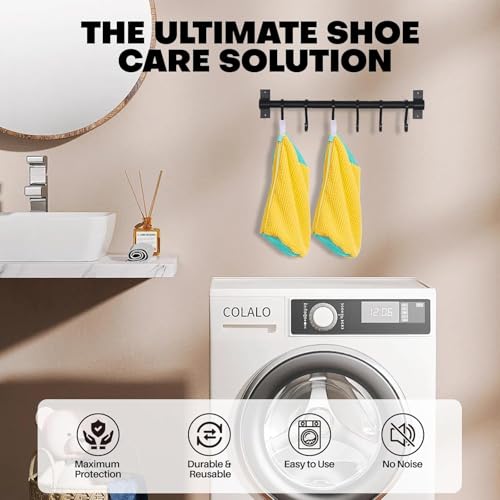 Image of Dangfly Reusable Shoe Washing Bag for Laundry - Multicolour