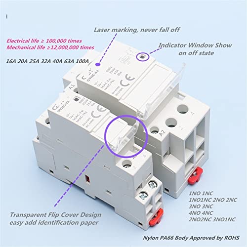 Contacteur de maison modulaire pour automatiser votre éclairage 25A