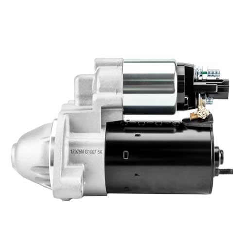 Image of PHILTOP New Starter Motor Fit for Audi Volkswagen: 2005-2006 Audi A4 1.8 /2.0L, 2007-2008 Audi A4 2.0L Automatic CVT, 2009 Audi A4 Base, 2005 Passat 1.8L 1.1KW 06B911023A 06B911023AX 17975N