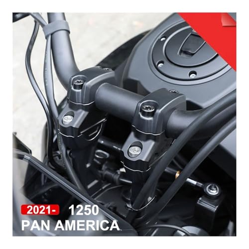 Extension guidon Pan America 1250 soulage le dos avec ce rehausseur de support de barre 2021 - 3