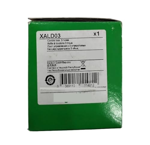 Station de commande à bouton-poussoir XALD03 boîtier électrique original de contrôle