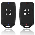 ORUZA Car Key Cover for Renault, 2 Pcs Key Card Holder for Renault, TPU Silicone Key Cover Case Compatible with Renault Clio Megane Koleos Kadjar Talisman Captur Espace Dacia Duster