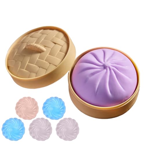Giant Dumpling , Juguete Gigante Brillante Dumpling con Vaporera, Juguetes Antiestrés para Las Manos, Herramientas Sensoriales Realistas, Y Bonitas para Niños Adolescentes Giant Dumpling , Juguete Gigante Brillante Dumpling con Vaporera, Juguetes Antiestrés para Las Manos, Herramientas Sensoriales Realistas, Y Bonitas para Niños Adolescentes