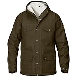 Jacke mit wärmendem Futter Fjällräven Herren Greenland Winterjacke, Dark olive, M