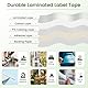 Markurlife TZe-231 Kompatibel mit Brother P-Touch Bänder 12mm Schwarz auf Weiß TZe231 TZ Tape 12mm 0.47 White Ptouch Schriftband für Brother PTouch PT H107B H100LB H110 D210 E100 D600VP 1000, 6er