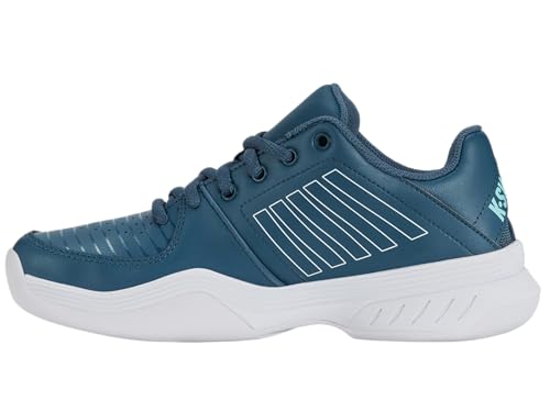 K-Swiss Court Express Carpet buty tenisowe, indyjskie Teal/White/Aqua Splash, 33,5 EU, Indian Teal White Aqua Splash, 33.5 EU