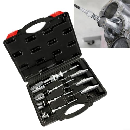 Pulido de cilindro herramientas de mantenimiento motor kit de rectificado ajustable 7 piezas 6