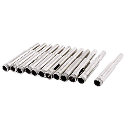 Brocas Diamante 8mm Para Vidrio y Azulejo 12 Piezas miniatura 2
