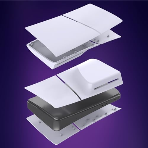 Disques de protection pour PS5 Slim Disc Edition en blanc