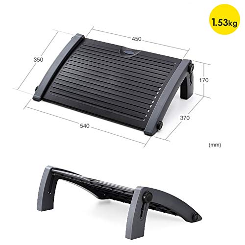 Repose-pieds sous le bureau ergonomique ajustable haute performance - 2