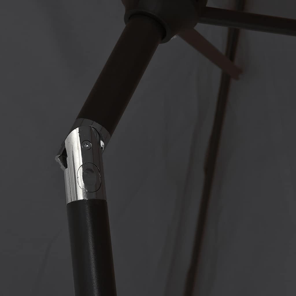 SYDE Bordowy parasol ogrodowy 300 cm