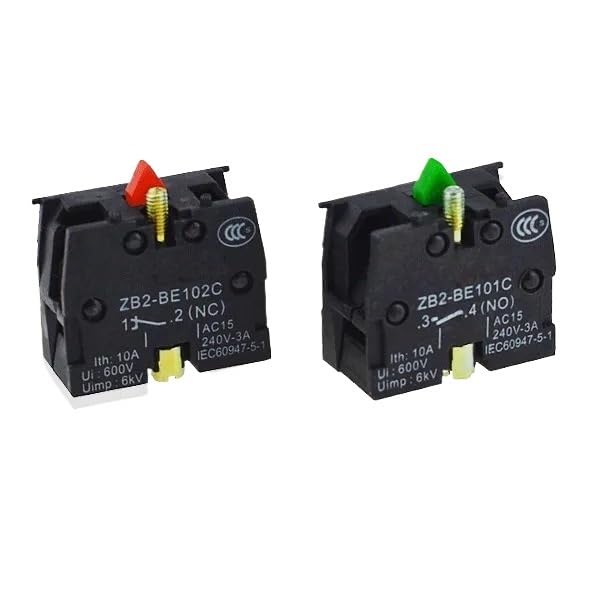 Interrupteur de joystick équipé du bloc de contact XB2 NC 600V