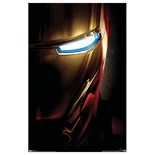 Trends International Marvel Iron Man - One Sheet Wall Poster, 22.375" x 34", Premium Unframed Version