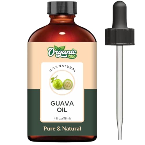 Image of Organic Zing Guava (Psidium Guajava) Oil | Pure & Natural Essential Oil for Skincare, Hair Care, Aroma and Diffusers - 118ml /3.99fl oz