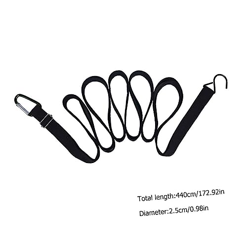 Sangles de fixation élastiques pour housse auto | Lot de 2 en polyester résistant - 2
