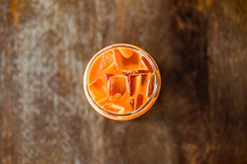 Yim Tea Co. - Thai Tea - 100% Natural Loose Leaf Tea Mix - Made With Assam Black Tea - Makes Iced Tea And Boba Tea (400G) #TOP3