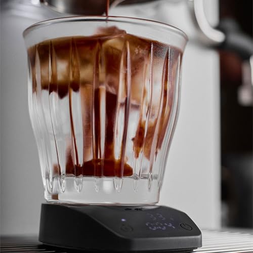 Báscula de café de precisión recargable usb pequeña para ratios de espresso 7