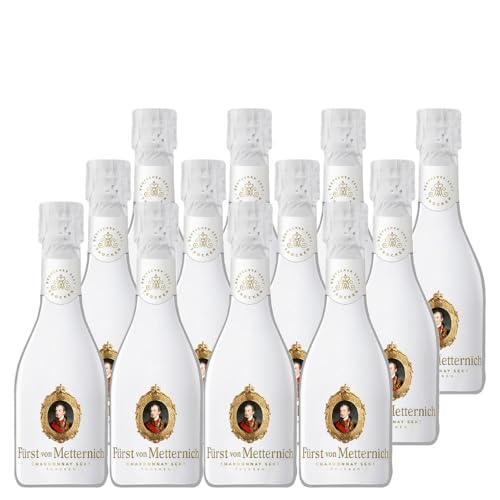 Fürst von Metternich Chardonnay Sekt trocken (12 x 0.2 l)