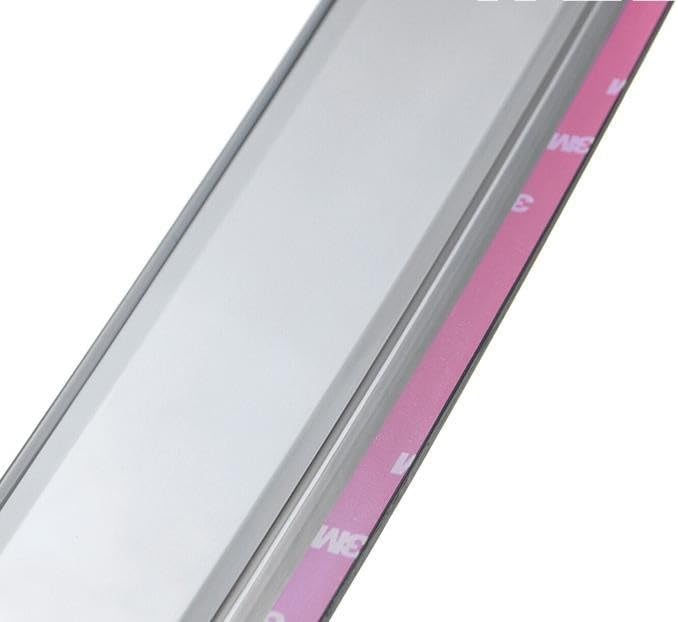 WellVisors Window Visors Wind Deflectors Compatible with Cadillac 2010-2016 SRX with Chrome Trim Rain Guards 3-847CA001