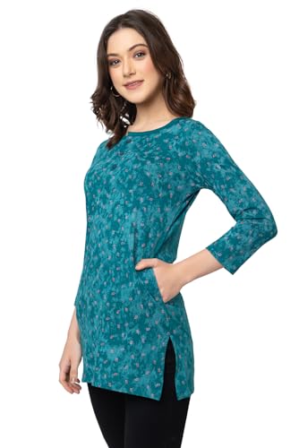 Image of Women Regular Fit Henley All Over Print T-Shirt (Combo of 2) | Small-5XL