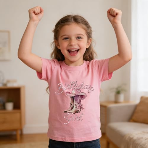 Image of Birthday Girl Shirt 2nd 3rd 4th 5th 6th 7th Girls Birthday T-Shirts Toddler Mermaid Unicorn Cotton Short Sleeve Tee Tops