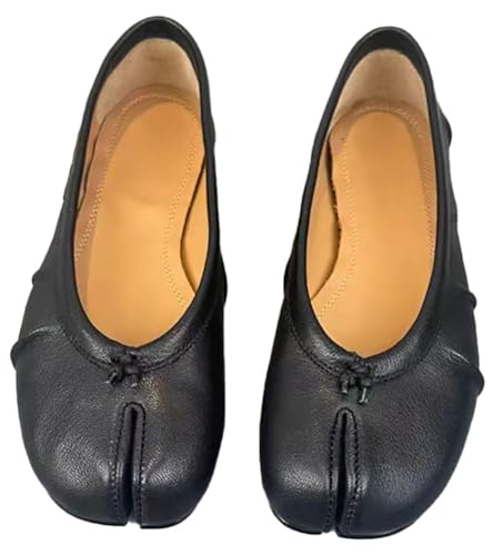Women's Tabi Ballet Flats Vintage Wide Width Split Toe Shoes Mary Jane Flats Comfort Dressy Casual Work Shoes 2025