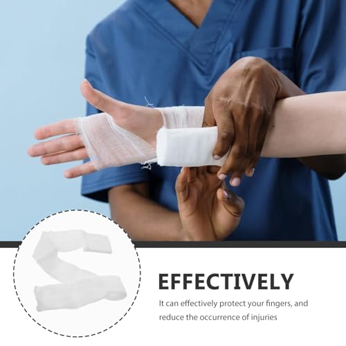 ORFOFE Roll de Gasa Compresiva Empaquetada al Vacío para Vendaje de Trauma, Cinta Multiusos para Heridas, Envoltura de Emergencia para Supervivencia al Aire Libre y Uso miniatura 4