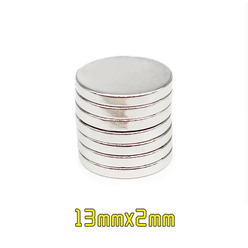 5/10/20/50/100 PCS 13 * 2 Round Neodymium 13mmx2mm Sheet Cylinder Rare Earth Magnetic Disc 13x2 mm Magnet(100PCS)