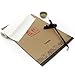 Teagas Chinese Calligraphy Brush Ink Writing Sumi Paper/Xuan Paper/Rice Paper for Chinese Calligraphy Brush Writing Sumi Set, 14 x 10 Inch