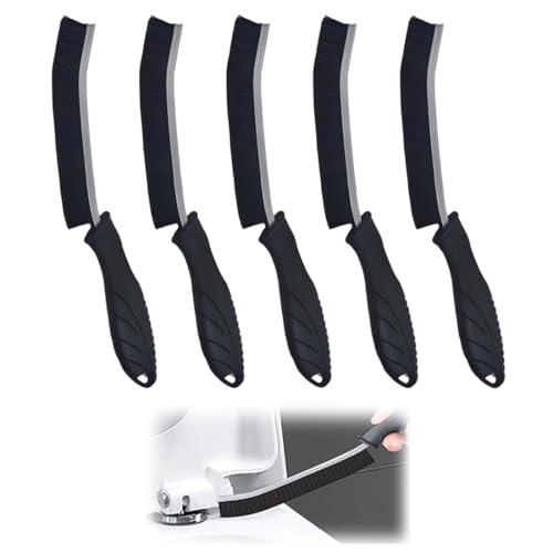 5 Piezas Escobillas de Baño-Cepillo Limpieza Hogar, Cepillo Limpia Juntas de Cerdas Duras, Cepillo para Pequeñas Grietas, para Baño, Cocina, Inodoro, Bañera, Fregadero, Ventanas