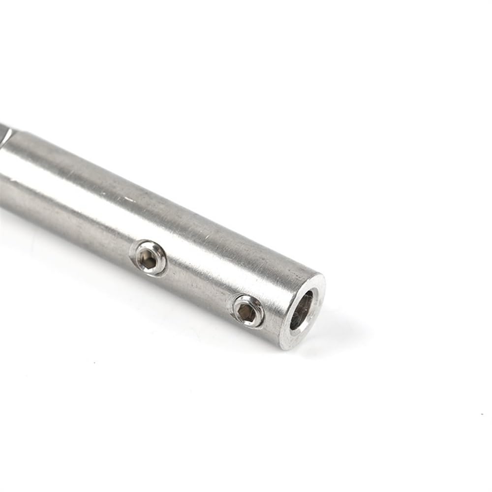 Morsetti per Fune for Kit ringhiera Cavo da 6 mm Fune Metallica Forcella Tensione terminale Raccordo Ancoraggio a Ginocchiera con bulloni a Testa Esagonale Morsetti per I Cavi