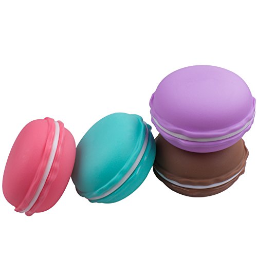 Preisvergleich Produktbild ZeWoo Kopfhörer Box 4 Macarons-Tasche Ohrhörer Schmuck Medikamente Ring Ohrringe Aufbewahrungsbox 4 verschiedene Farben