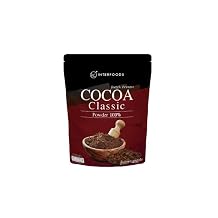 Pure 100% Unsweetened Cocoa Powder Natural & Rich Bag Ideal for Baking, Hot Drinks & Smoothies Makes 40 16oz Servings 400g