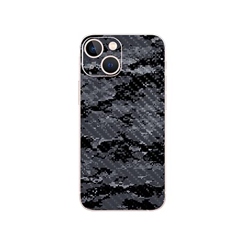 Image of MightySkins Carbon Fiber Skin Compatible with Apple iPhone 13 - Digital Camo | Protective, Durable Textured Carbon Fiber Finish | Easy to Apply and Change Styles | Made in The USA