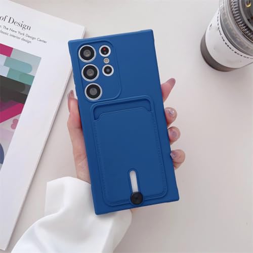 Coque silicone avec porte-carte Samsung S22 Plus pour voyager léger