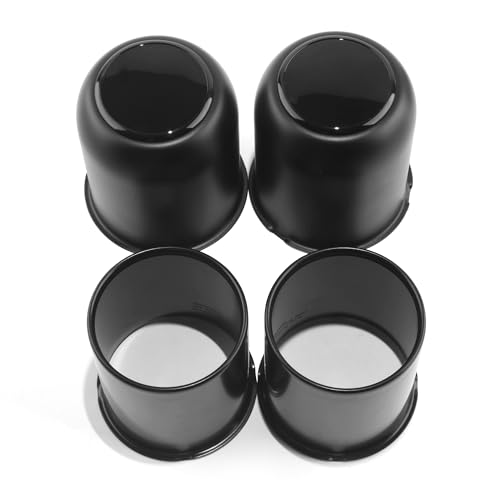 Rheedal 4Pcs 3.19" OD Open ＆ Removable Top Bundle Trailer Wheel Center Caps