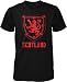 Scotland, Coat of Arms, King of Scots, Red Lion, Crown of Scotland Men's T-shirt, NOFO Clothing Co.