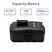 Shentec 3.0Ah 12V Battery Compatible with RYOBI CB120L CB121L BPL-1220 130503001 130503005, 12V Lithium Battery (NOT for CB120N)