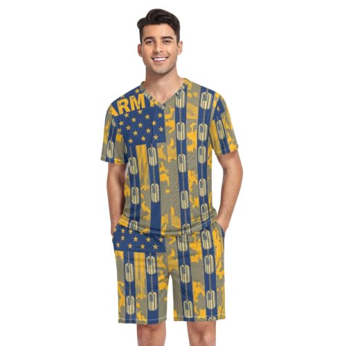 Camisa de pijama para hombre GuoChe el regalo perfecto para veteranos