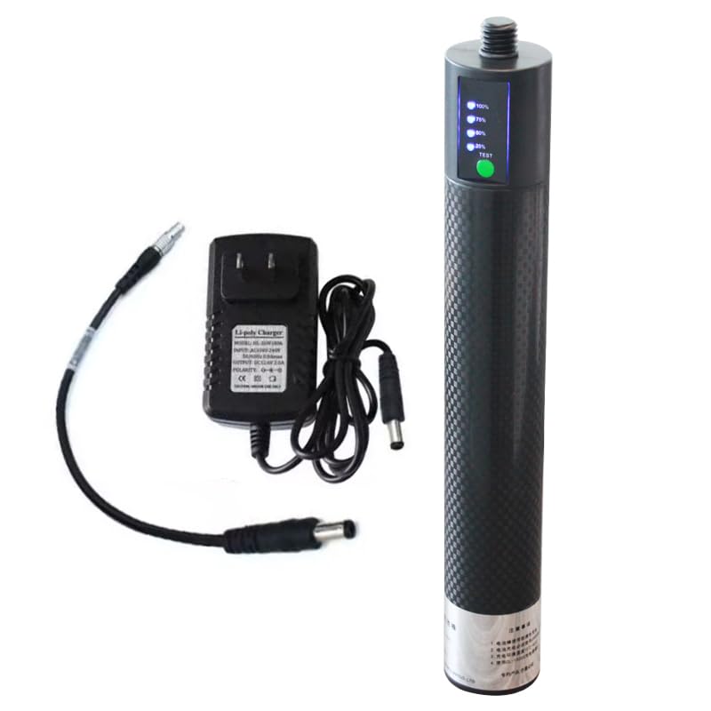 New BL-10000 10000mAh Extensional Li-ion Pole Battery w Charger for Trimble RTK & G.P.S (7 Pin)